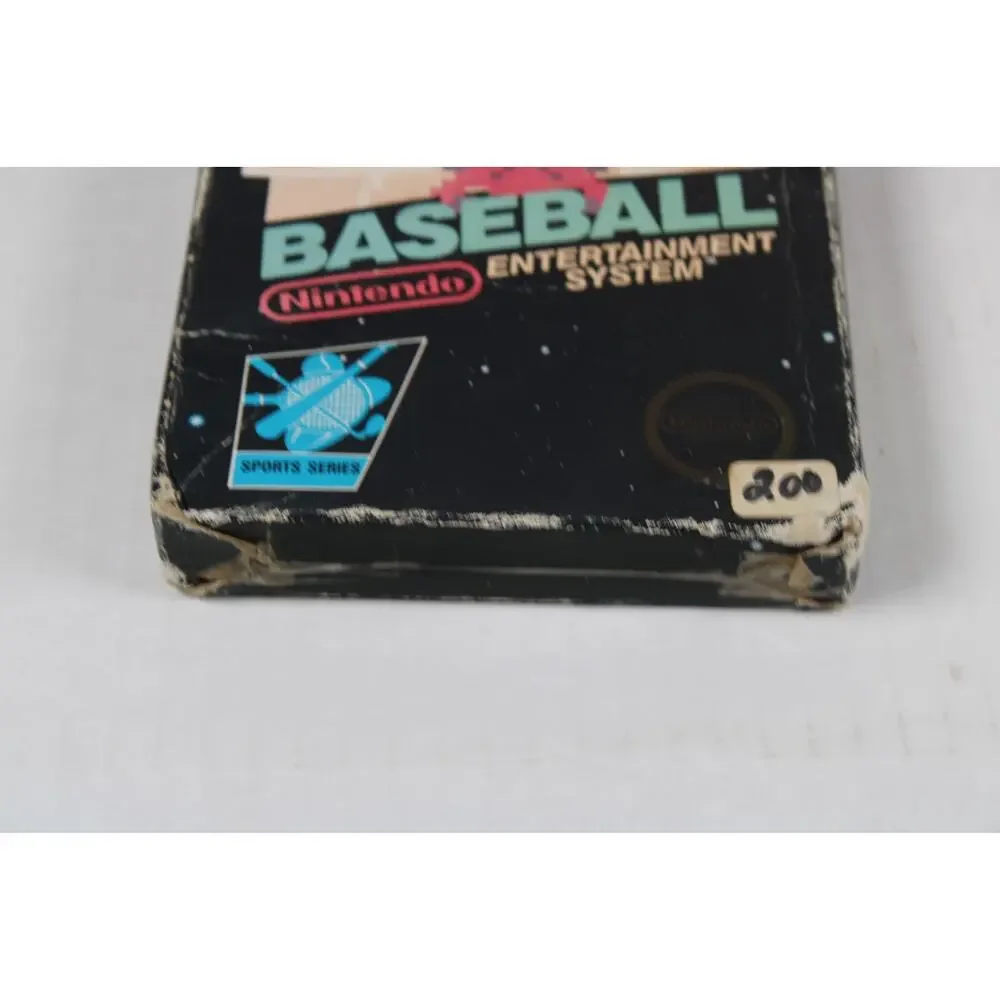 Baseball (Nintendo Entertainment System, 1985, NES) Complete W/ Manual, box